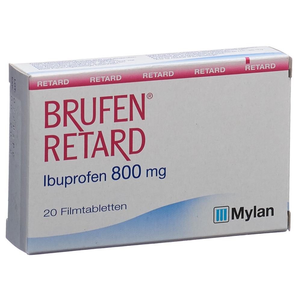 BRUFEN Retard cpr pell ret 800 mg 20 pce