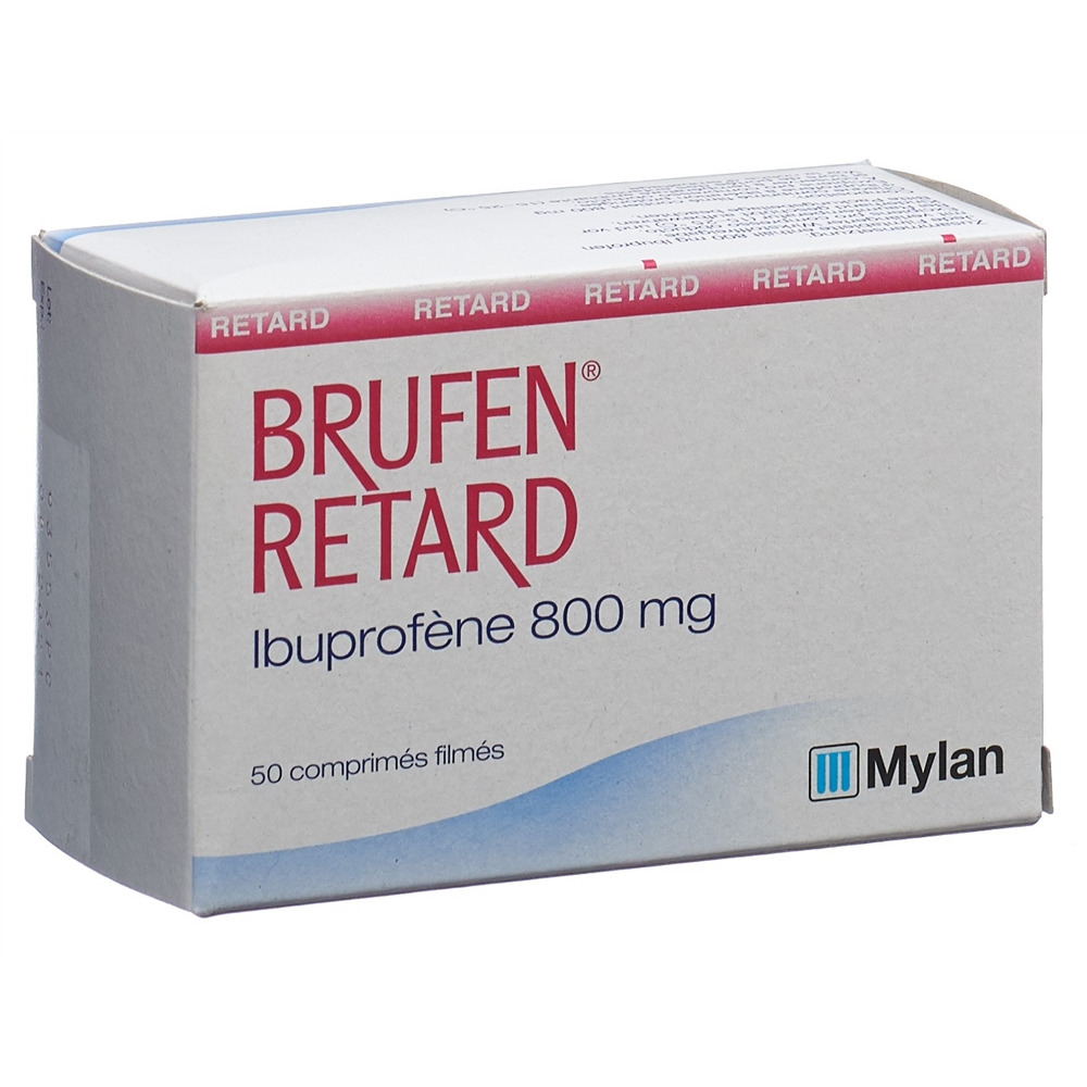BRUFEN Retard cpr pell ret 800 mg 50 pce