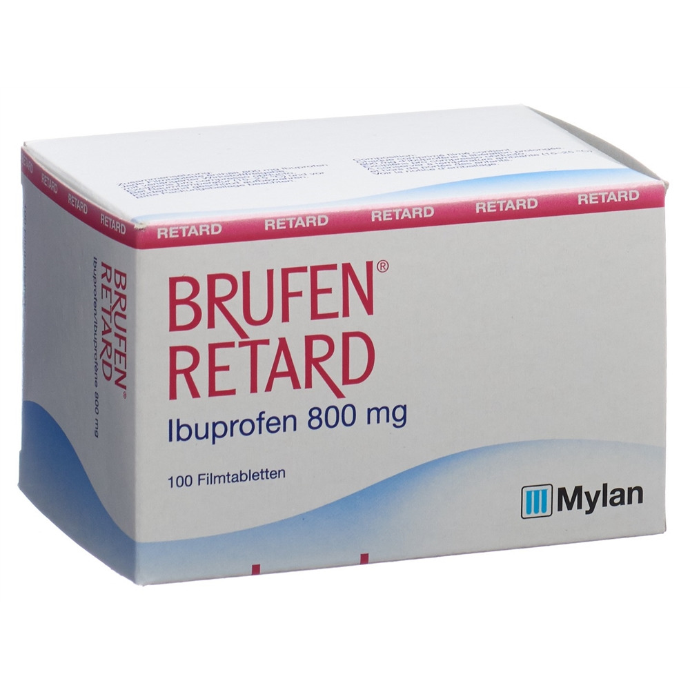 BRUFEN Retard cpr pell ret 800 mg 100 pce