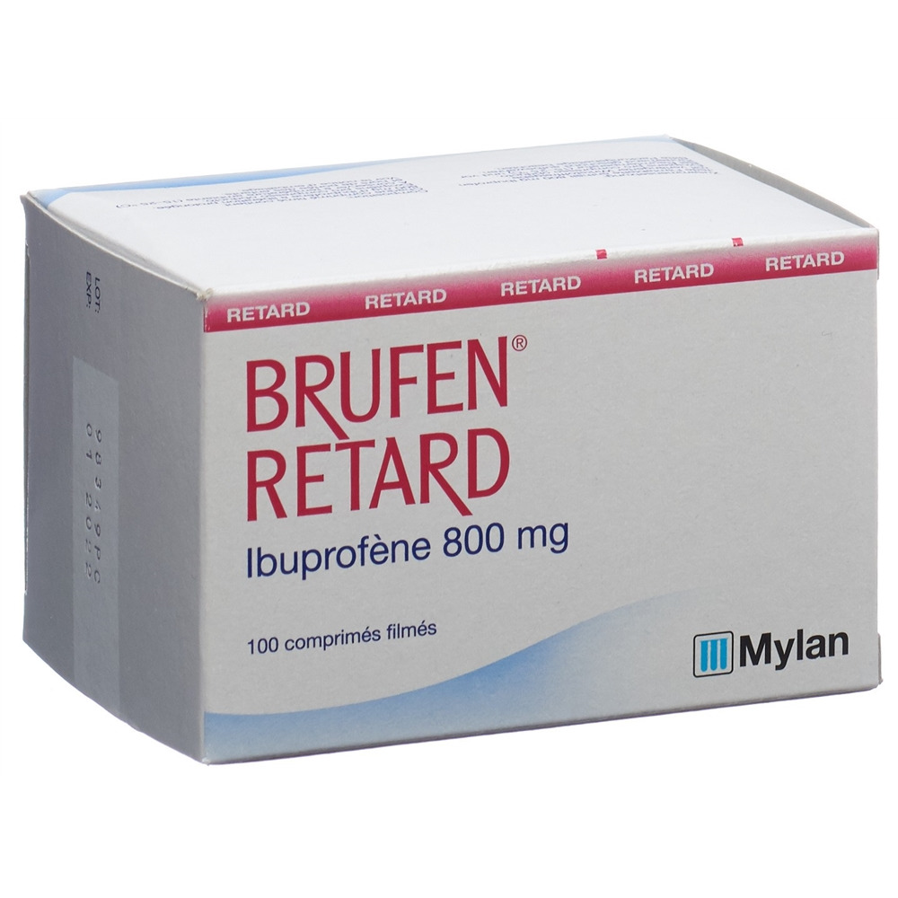 BRUFEN Retard cpr pell ret 800 mg 100 pce
