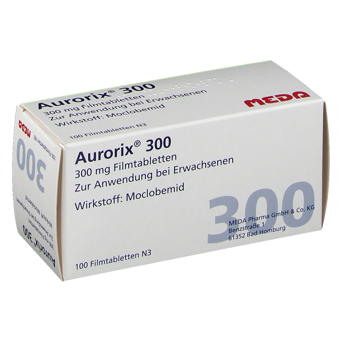 Aurorix 300 mg, Filmtabletten