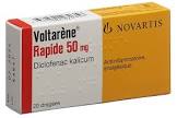 Voltaren Rapid 50 mg, Dragées