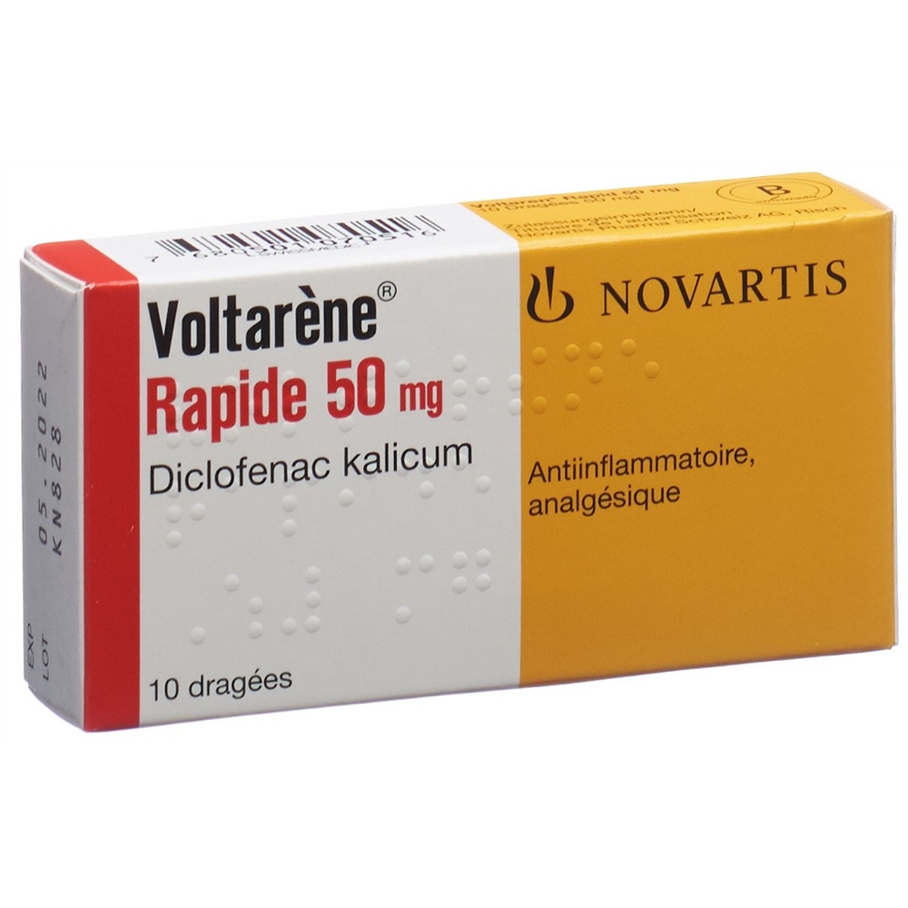 Voltaren Rapid 50 mg, Dragées