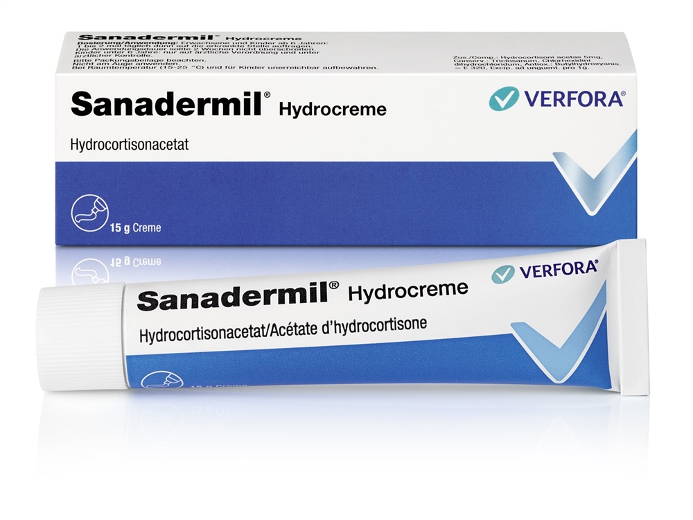 SANADERMIL hydrocrème tb 15 g