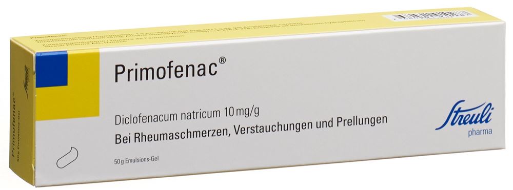 PRIMOFENAC gel émulsionné 1 % tb 50 g