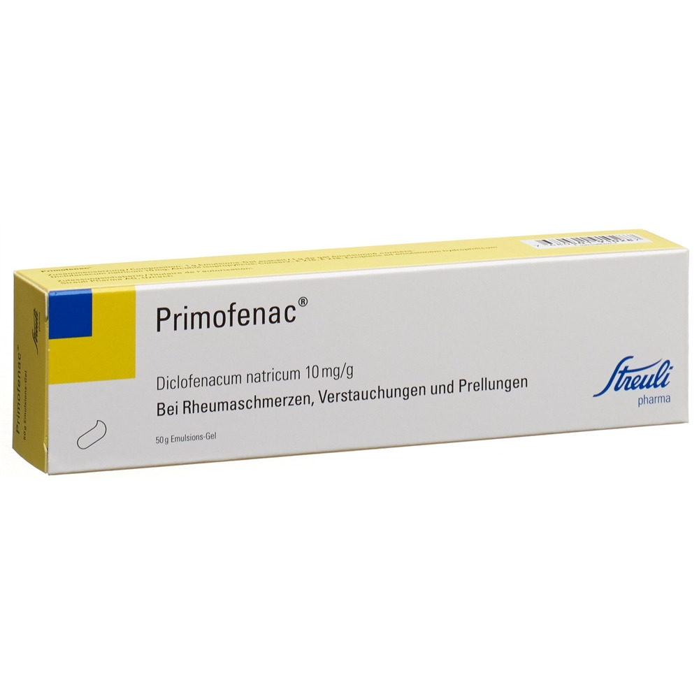 PRIMOFENAC gel émulsionné 1 % tb 50 g