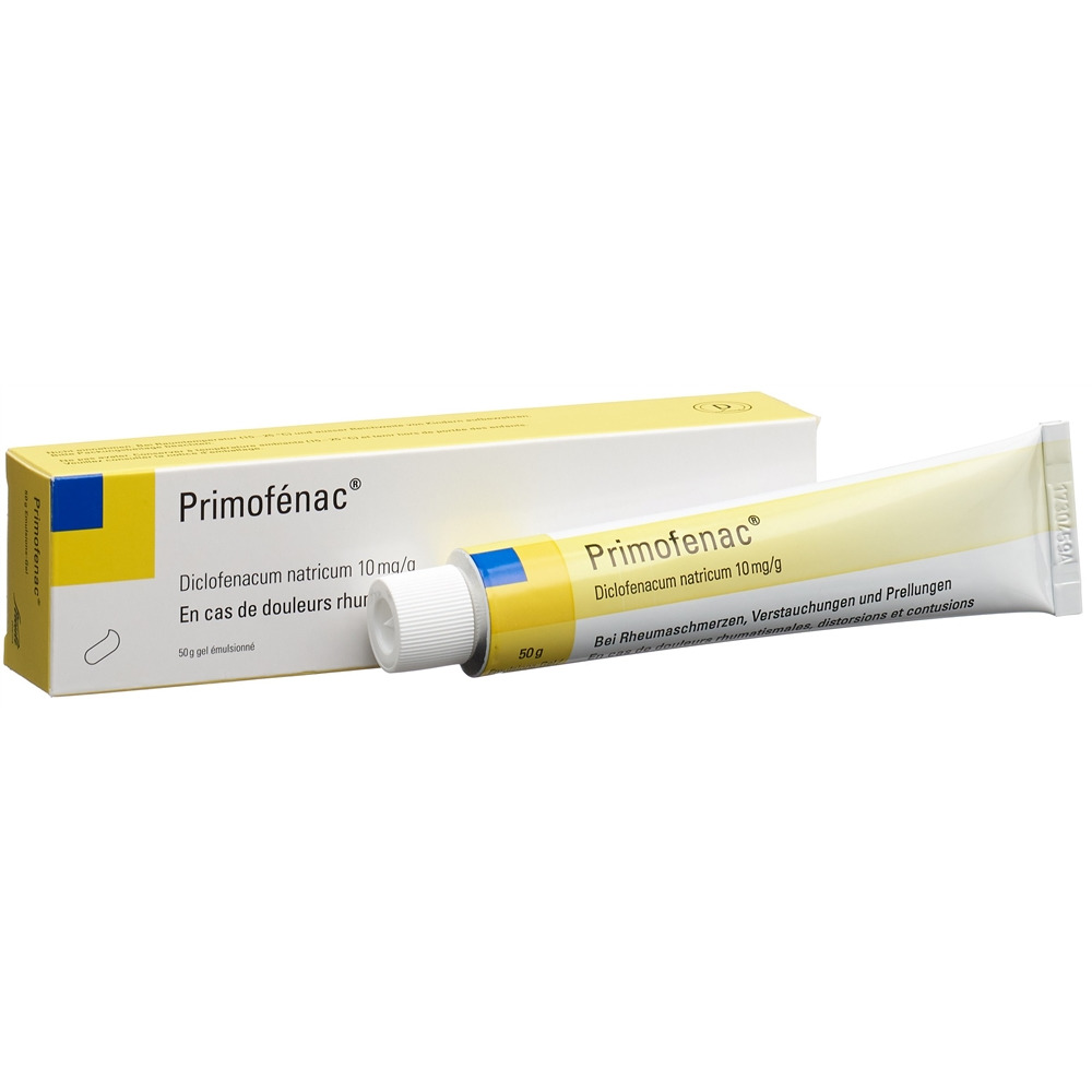 PRIMOFENAC gel émulsionné 1 % tb 50 g