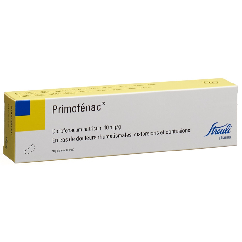 PRIMOFENAC gel émulsionné 1 % tb 50 g