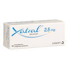 Xatral 2,5 mg, comprimés pelliculés