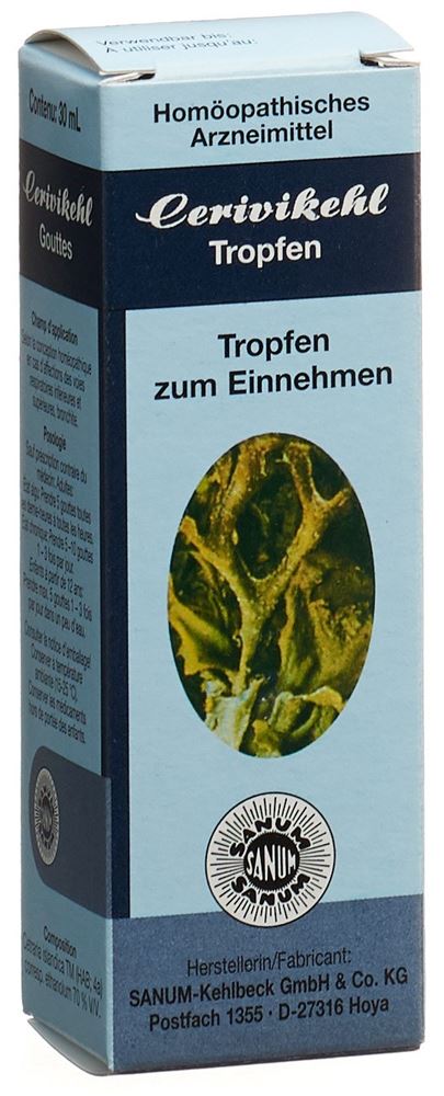 Cerivikehl, Tropfen zum Einnehmen