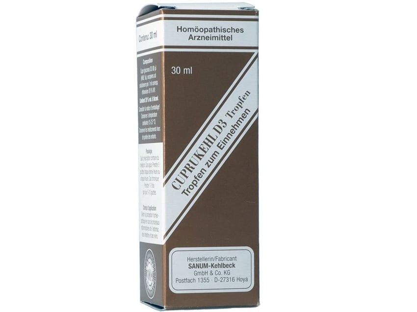 Cuprukehl D3, Tropfen zum Einnehmen