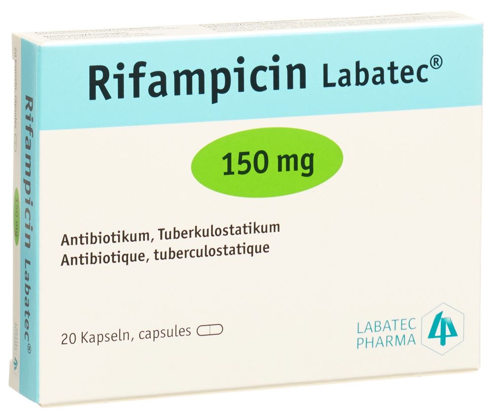 RIFAMPICIN Labatec caps 150 mg 20 pce