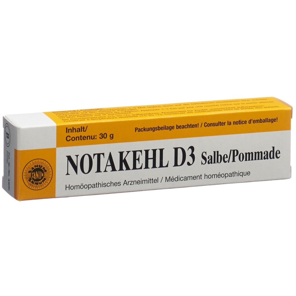 Notakehl D3, Salbe