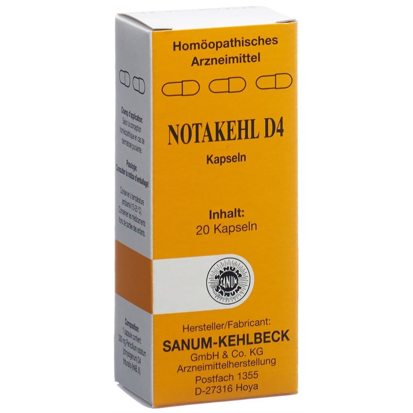 Notakehl D4, Hartkapseln