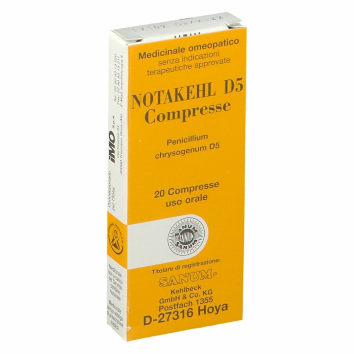 Notakehl D5, Tabletten