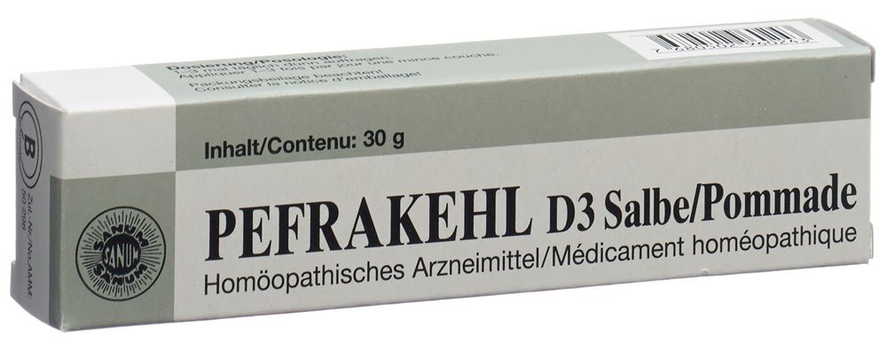 Pefrakehl D3, Salbe