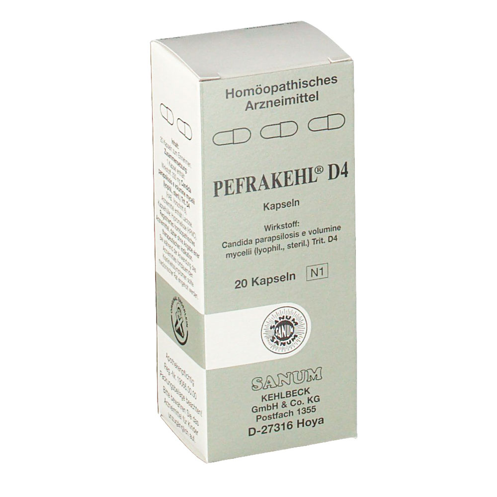 Pefrakehl D4, Hartkapseln