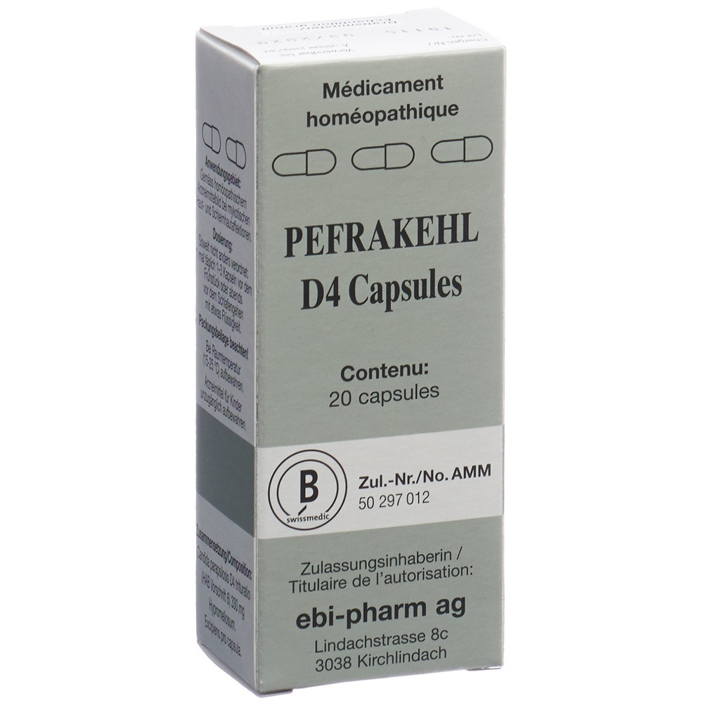 Pefrakehl D4, Hartkapseln