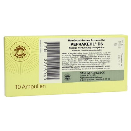 PEFRAKEHL sol inj 6 D 10 amp 1 ml