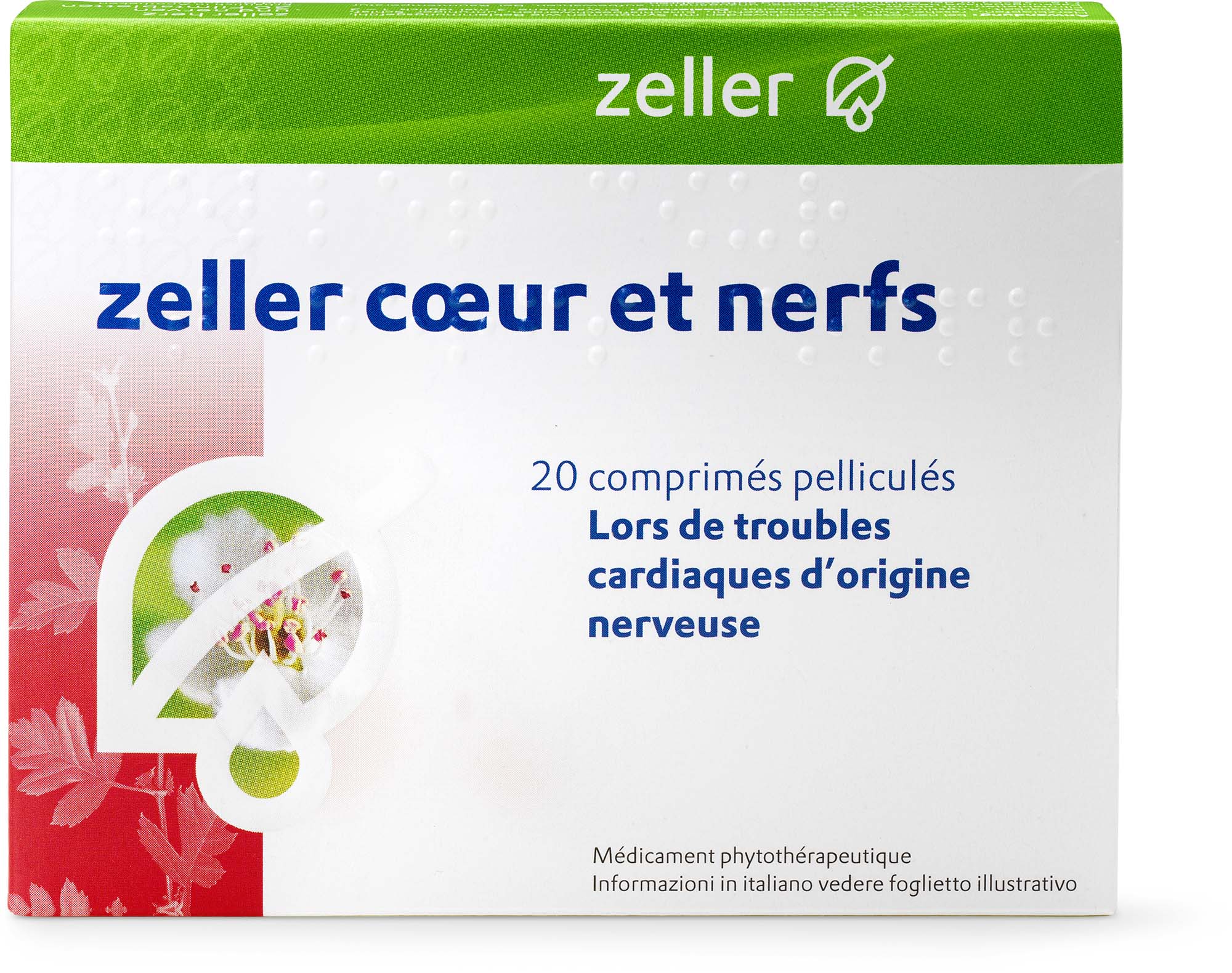 ZELLER coeur et nerfs cpr pellic 20 pce