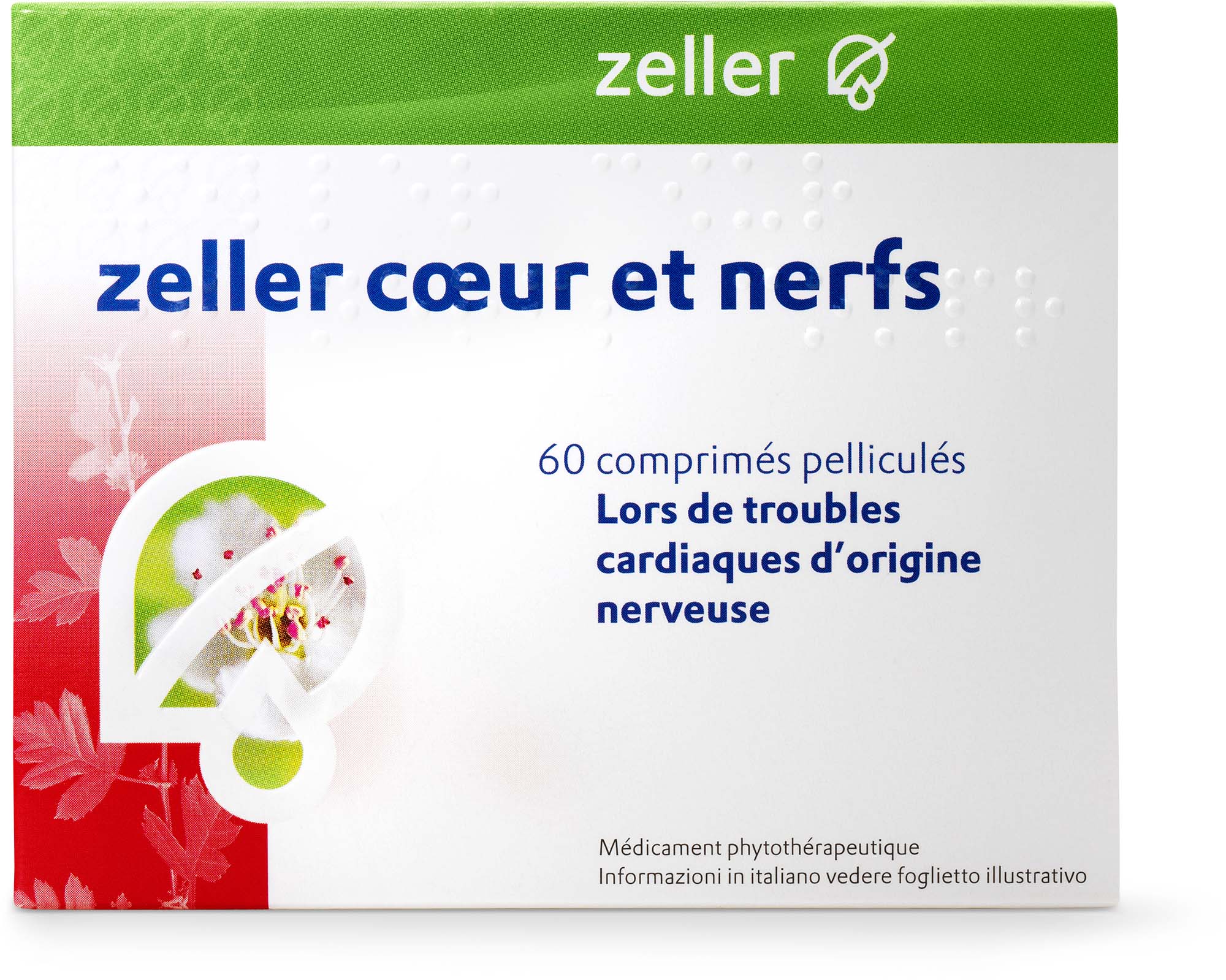 ZELLER coeur et nerfs cpr pellic 60 pc
