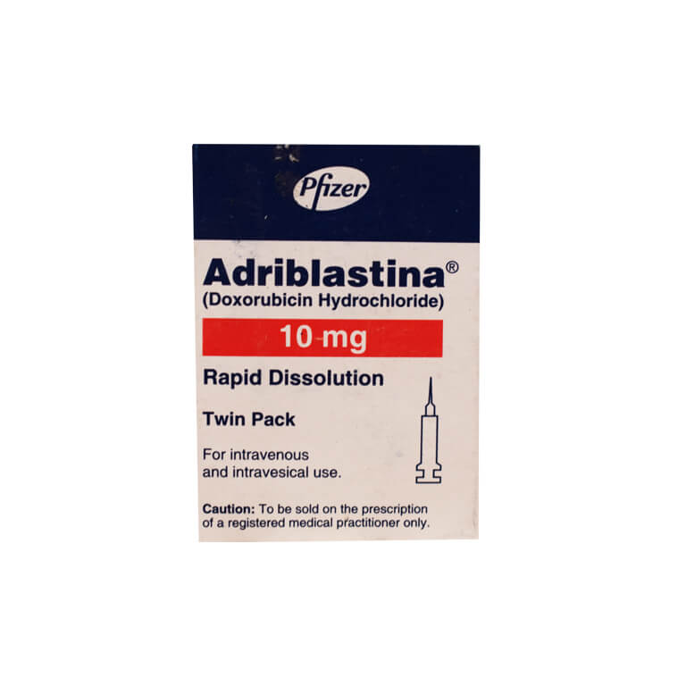 Adriblastin Solution 10 mg/5 ml, Injektionslösung