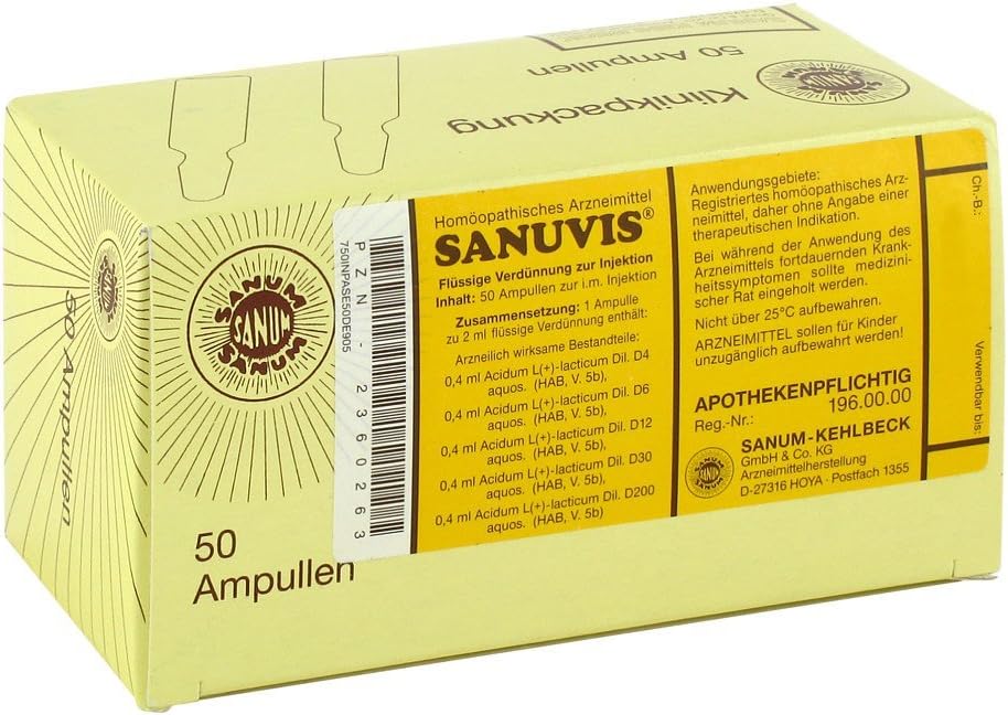 SANUVIS sol inj 50 amp 2 ml