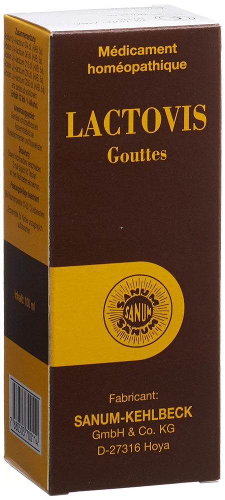 LACTOVIS gouttes fl 100 ml