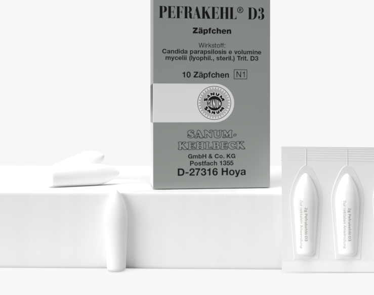 Pefrakehl D3, Zäpfchen