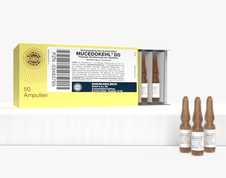 Mucedokehl D5, Injektionslösung (i.m., s.c., i.c.)