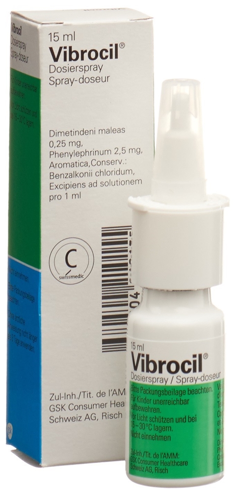 VIBROCIL spray nasal fl 15 ml