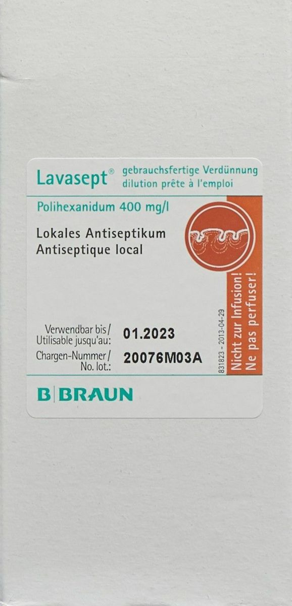 Lavasept, gebrauchsfertige Verdünnung