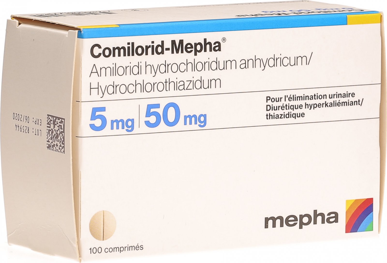 Comilorid-Mepha, cpr 5/50 , 100 pce