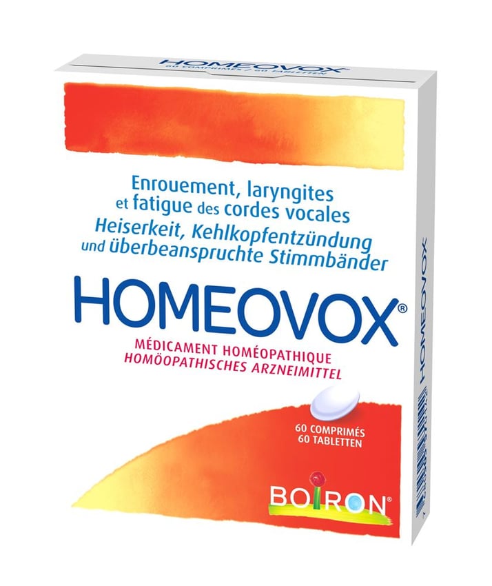 Homeovox, comprimés