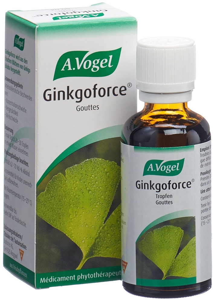 Ginkgoforce, Tropfen zum Einnehmen