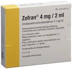 Zofran 4 mg/2 mL, Infusionskonzentrat/Injektionslösung