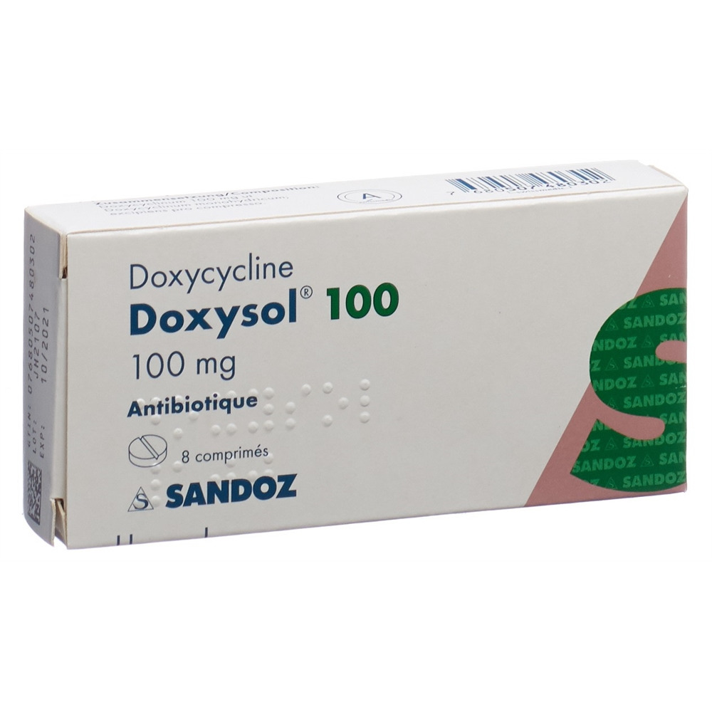 DOXYSOL cpr 100 mg 8 pce