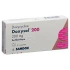 DOXYSOL cpr 200 mg 8 pce