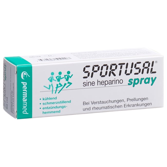 Sportusal sine Heparino, Spray