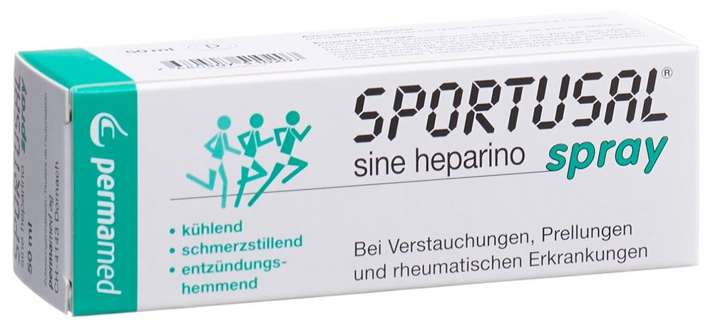 SPORTUSAL sine Heparino spray 50 ml