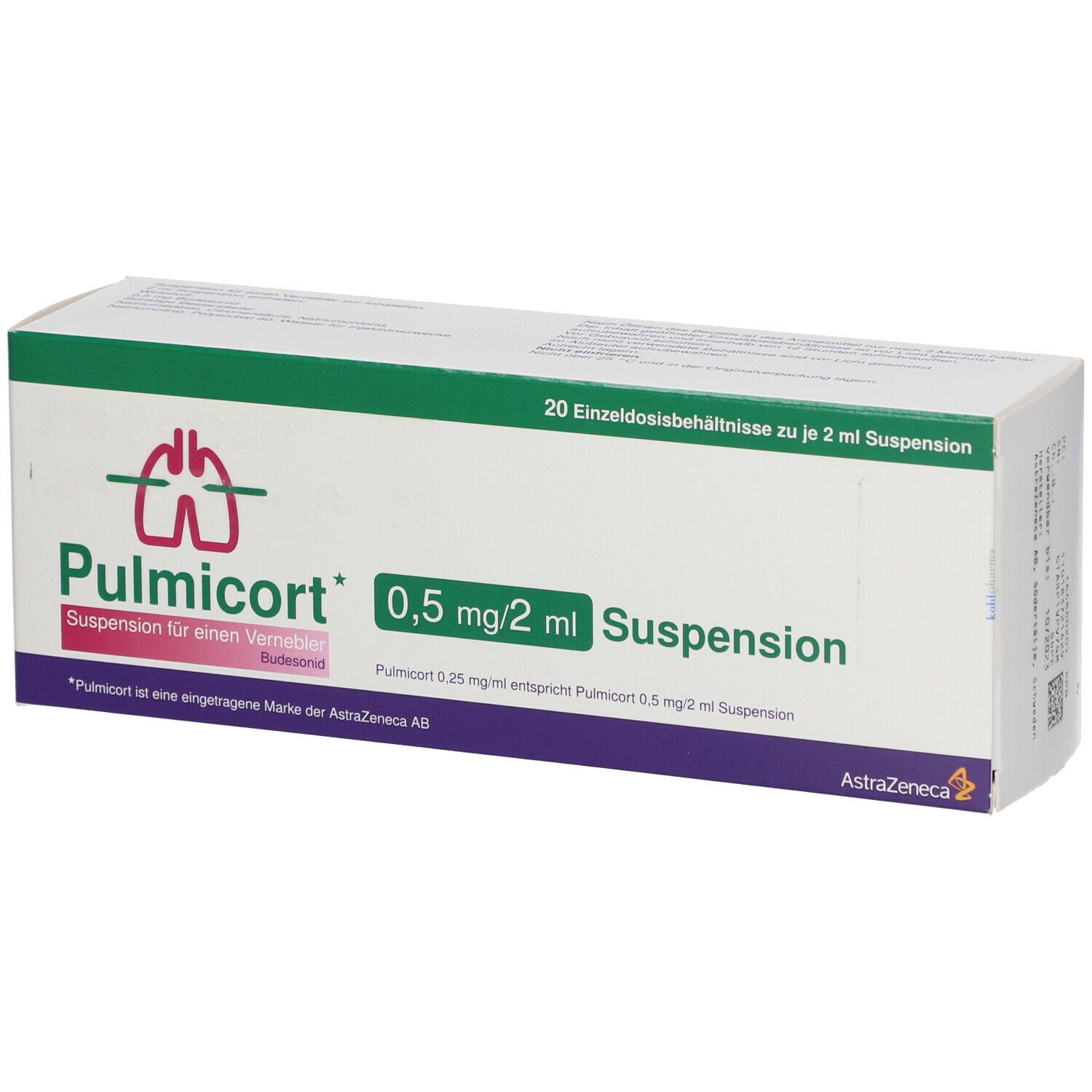 Pulmicort Respules 0,5 mg/mL, Suspension