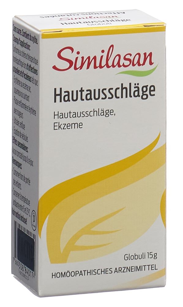 Similasan Hautausschläge, Globuli