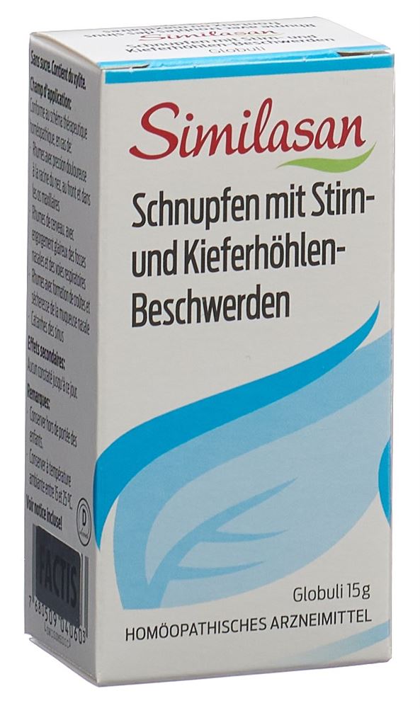 Similasan Schnupfen mit Stirn- und Kieferhöhlen-Beschwerden, Globuli