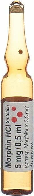 Morphin HCl Sintetica 5 mg/0.5ml, soluzione iniettabile