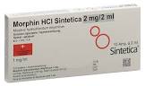 Morphin HCl Sintetica 2 mg/2 ml, soluzione iniettabile
