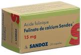 Calciumfolinat Sandoz eco 50 mg, Injektions-/Infusionslösung