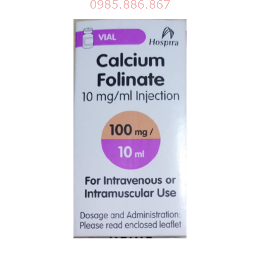 Calciumfolinat Sandoz eco 100 mg, Injektions-/Infusionslösung