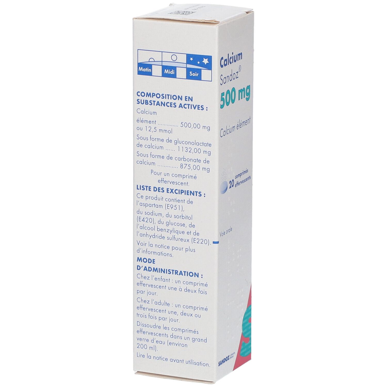 Calciumfolinat Sandoz eco 500 mg, Injektions-/Infusionslösung