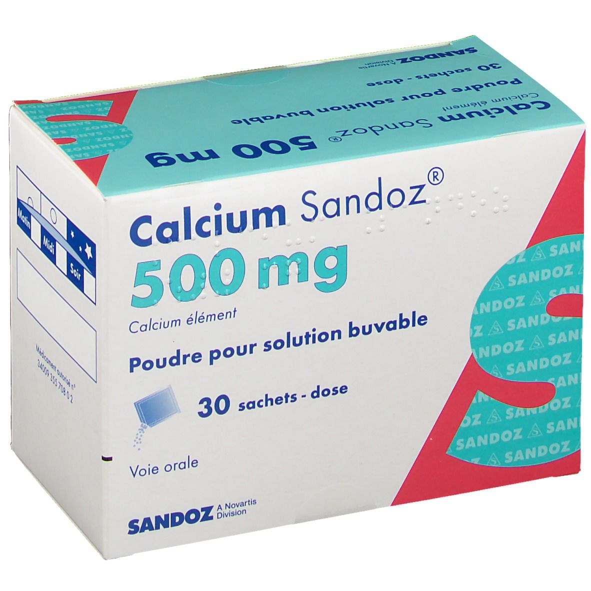 Calciumfolinat Sandoz eco 500 mg, Injektions-/Infusionslösung