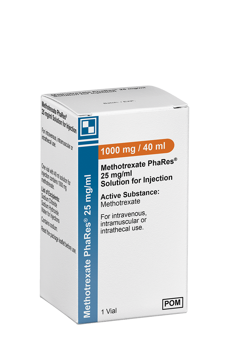 Methotrexat Sandoz 1000 mg, Konzentrat zur Herstellung einer Injektions-/Infusionslösung